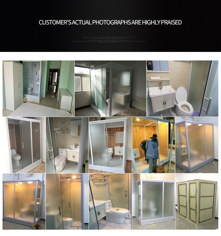 Integrated Design for Quick Installation of Prefab Bathroom Pod with Toilet for Hotel Projects