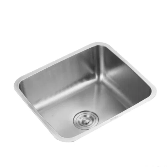 2023 New Design Stainless Steel Laundry Sink Wash Basin Single Bowl Bathroom Sink 4337
