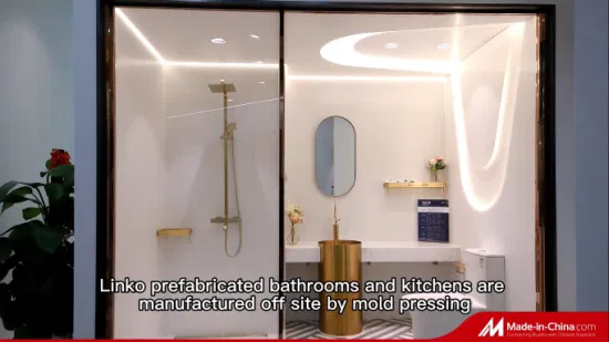 Prefab Bathroom/ Modular Bathroom/ Bathroom Kit/ Integrated Bathroom/ Bathroom Pod/ LKA004