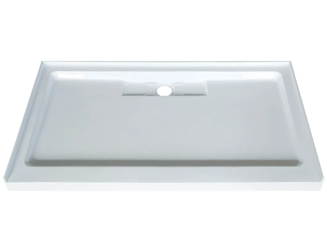Sally Shower Base 60X32X4&quot; Cupc Rectangle Hidden Drain Lid Cover Shower Tray