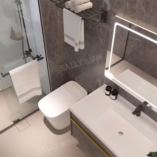Quick Construction SMC Grc Modular Toilet Residential Prefab Bathroom Pods