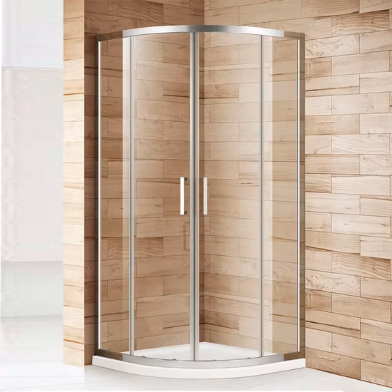 Sally Frameless Bathroom Shower Enclosure 8mm Tempered